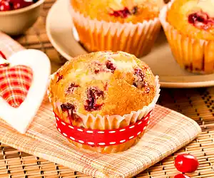 Christmas Morning Cranberry Muffins
