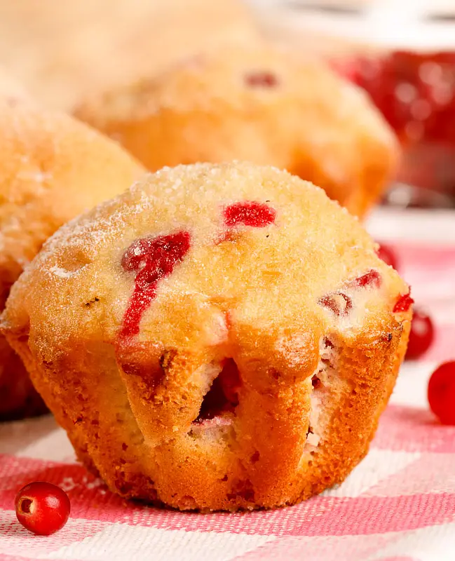 Cranberry or Blueberry Muffins