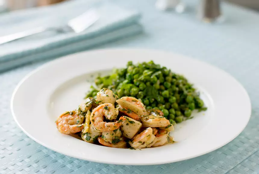 Shrimp & Scallops, Garlic