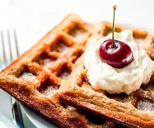 Breakfast Whole Wheat Waffles