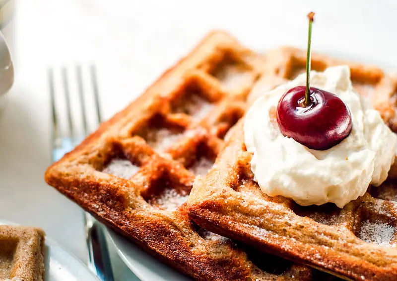 Breakfast Whole Wheat Waffles