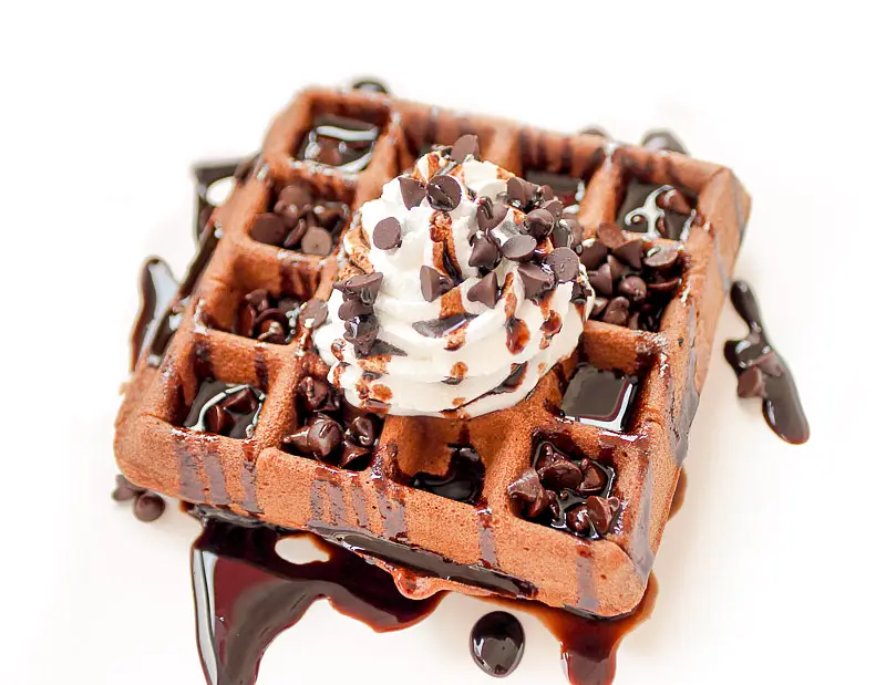 Chocolate or Cocoa Waffles