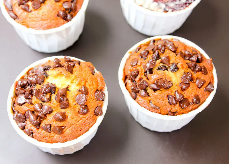 Famyly's Favorite Chocolate Chip Banana Muffins