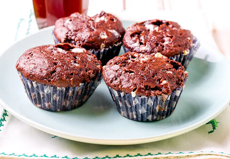 Chocolate & Vanilla Chip Muffins