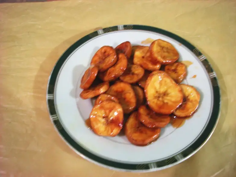 Homemade Sweet Banana Chips