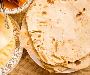 Whole Wheat Flatbread (Chapati)