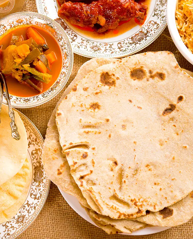 Whole Wheat Flatbread (Chapati)