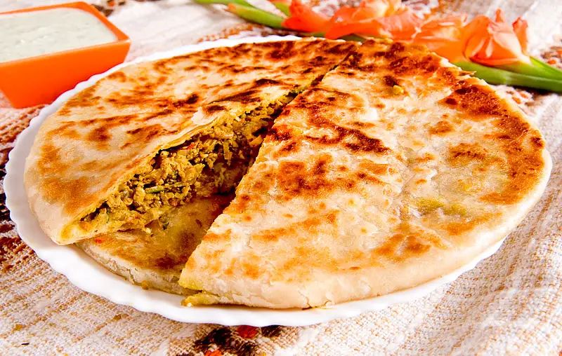 Lemon Rice & Pea Chapatis