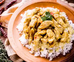 Yogurt-Curry Chicken