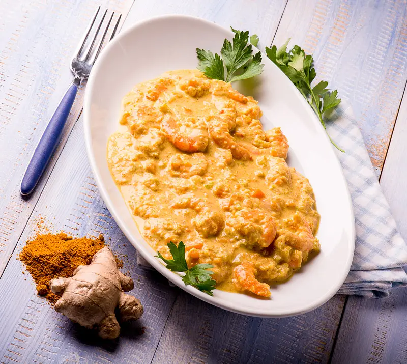 Creamy Shrimp Curry