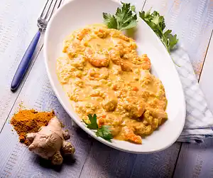 Creamy Shrimp Curry