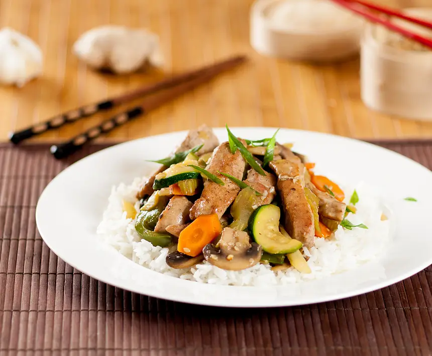 Vegetable Pork Stir-Fry