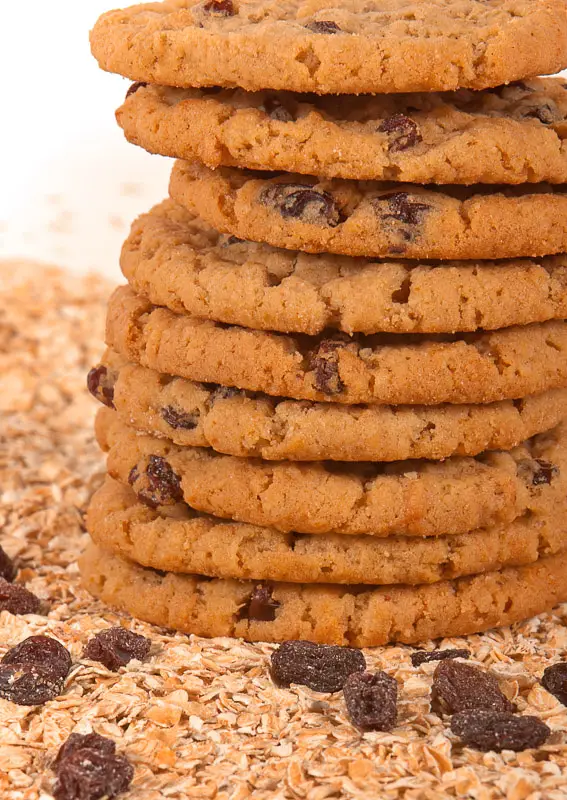 Big & Soft Raisin-Oatmeal Cookies