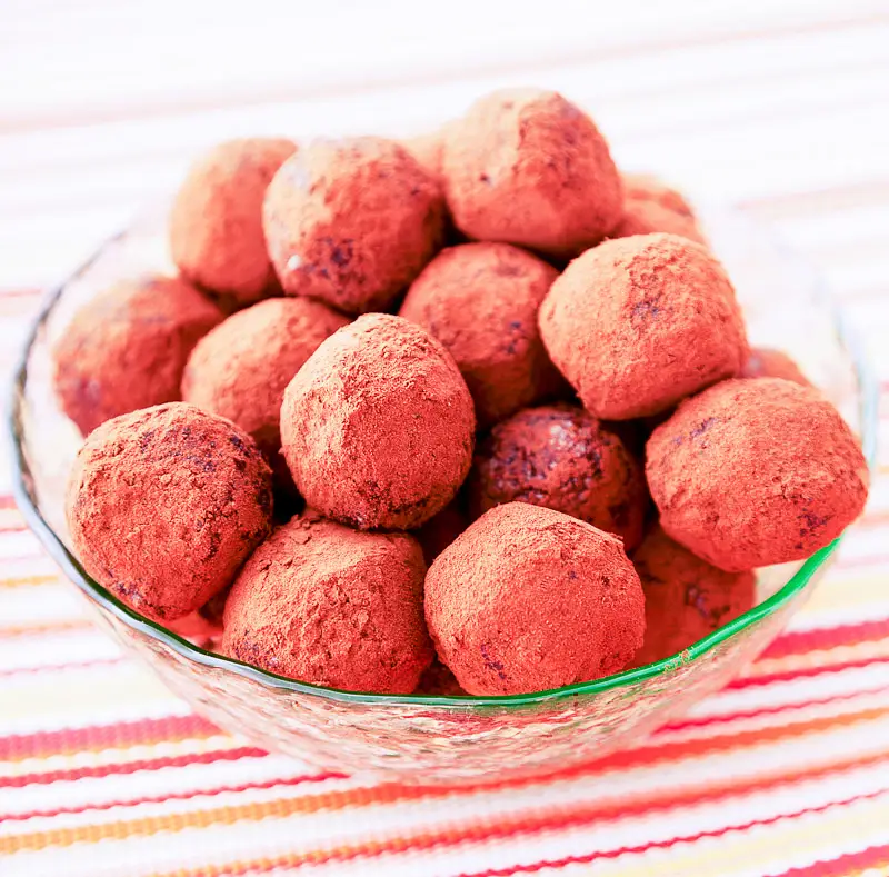 Bittersweet Chocolate Truffles