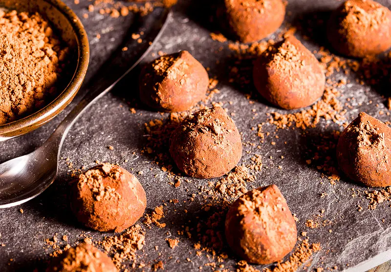 Milk Chocolate & Orange Truffles