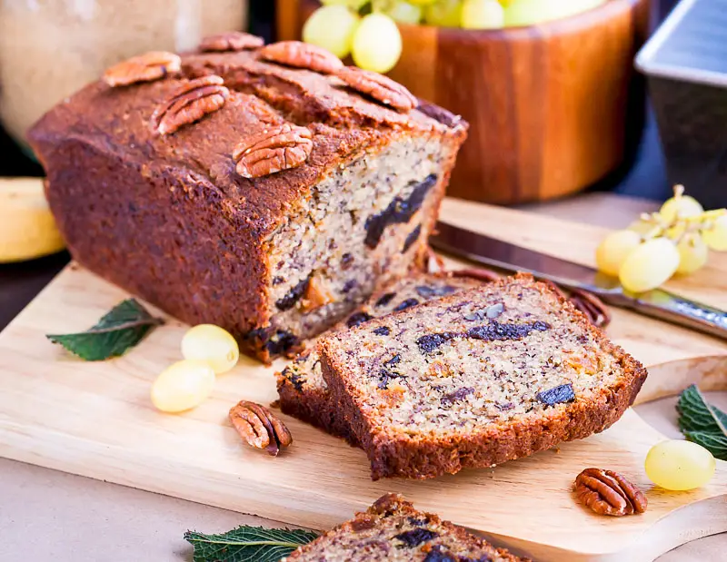Banana Orange Raisin Bread
