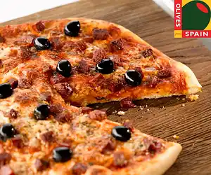 Chorizo & Black Olive Pizza