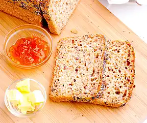 Light Whole Wheat Bread (bread machine)