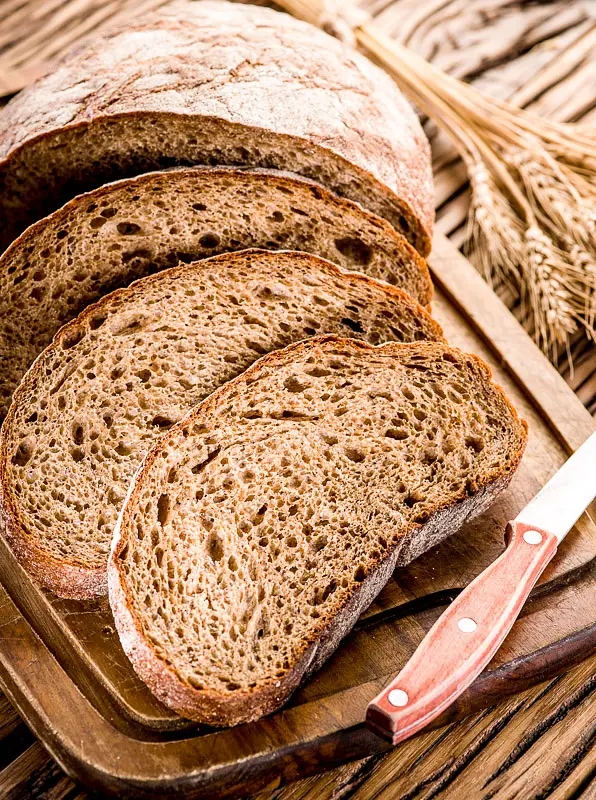 Crusty Honey Whole Wheat Bread