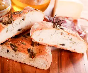 Italian Onion Flat Bread (Focaccia)