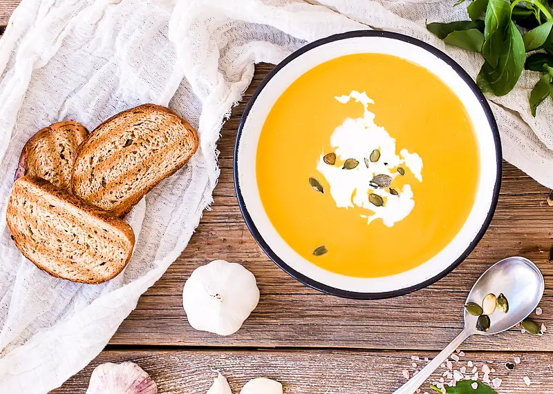 Vegan Creamy Pumpkin Soup