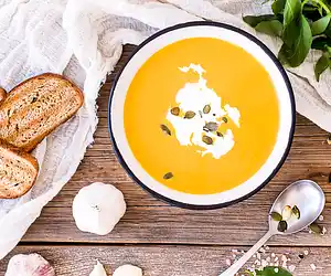 Vegan Creamy Pumpkin Soup