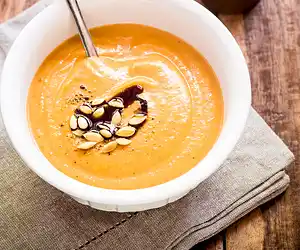 Chilled Curried Pumpkin Soup
