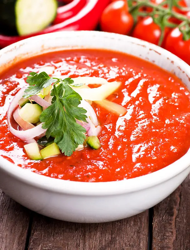Basic Red Gazpacho