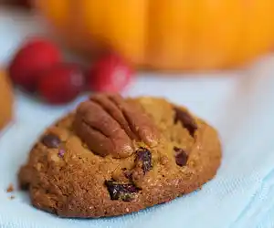 Healthy Harvest Pumpkin Drop Cookies
