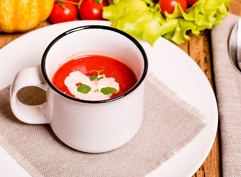 Fresh Tomato Soup Ala Terri