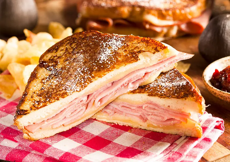 Mini Monte Cristo Sandwiches