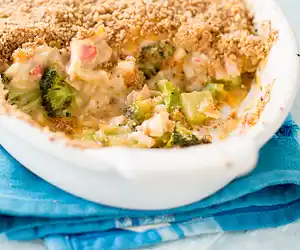 Crab Broccoli Casserole