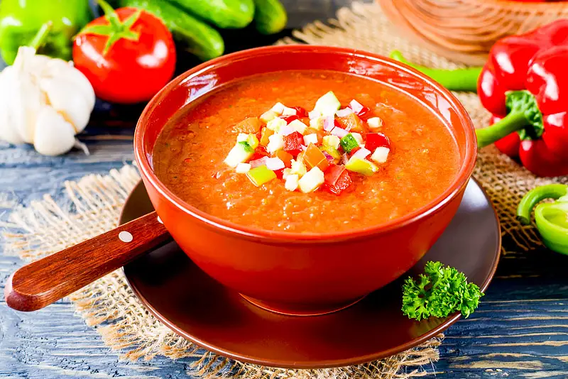 Delicious Chunky Gazpacho