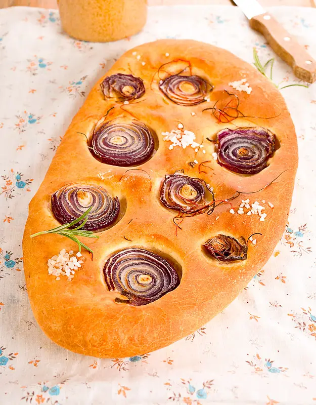 Easy Onion & Herb Focaccia