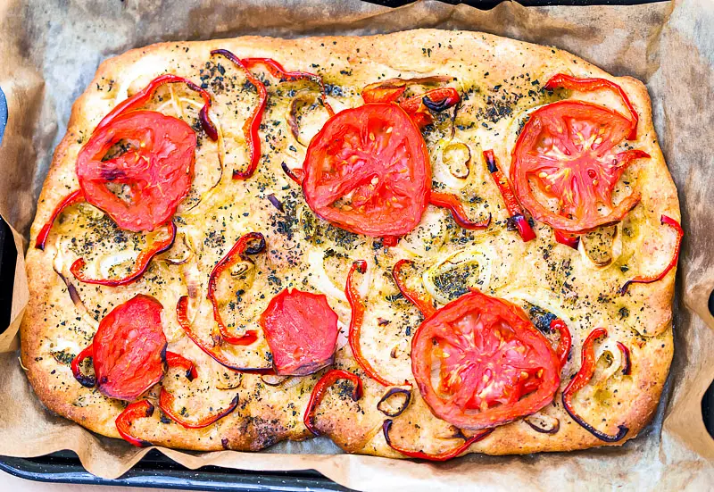 Easy Tuscan Focaccia