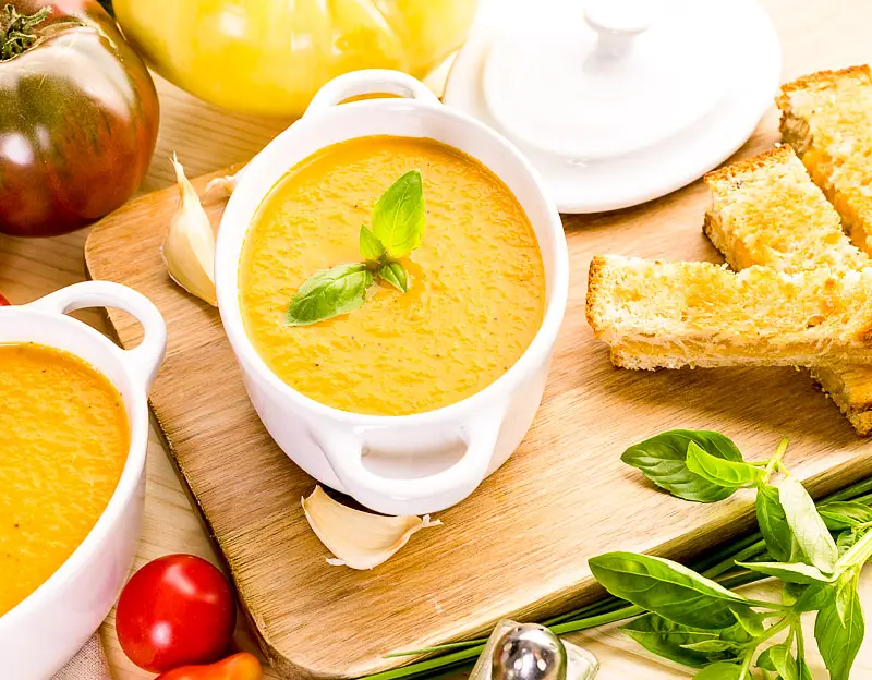Cheddar Tomato Soup