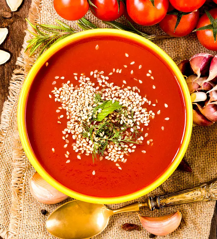 Rich Tomato & Rice Soup