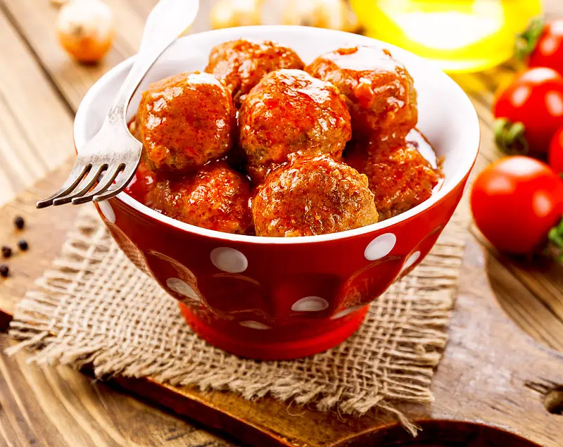 Crock Pot Brandy Meatballs