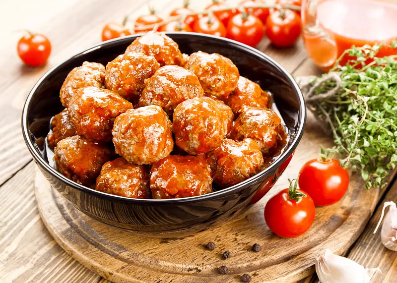 Crockpot Sweet & Spicy&nbsp;Meatballs