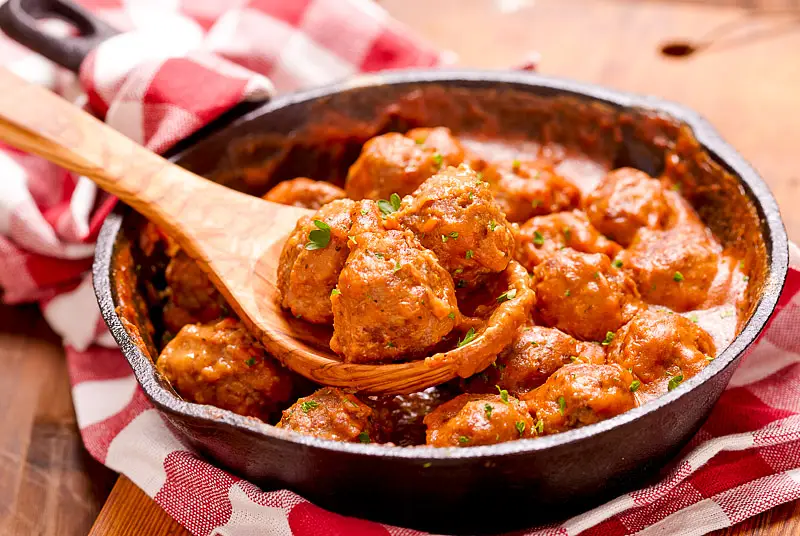 Easy Parmesan Meatballs
