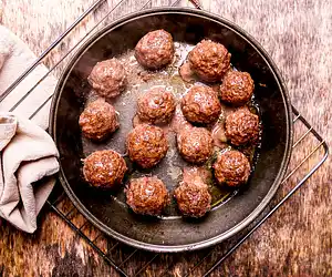 Dad's Fried Meatballs