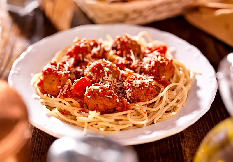 Italian Meatballs & Spaghetti