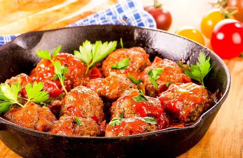 Meatballs in Tomato Sauce