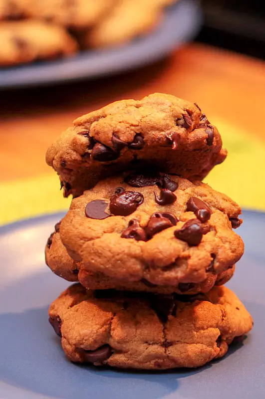 Puffed-Up Chocolate-Chip Cookies