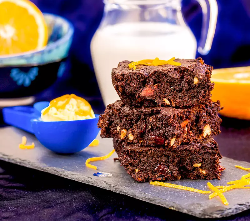 Confectioners' Sugar Brownies