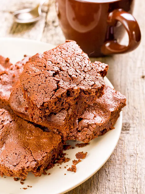 Double Chocolate Fudgy Brownies