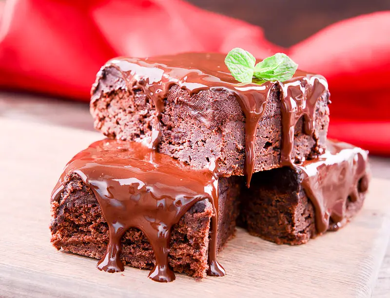 Kahlua Mousse Brownies