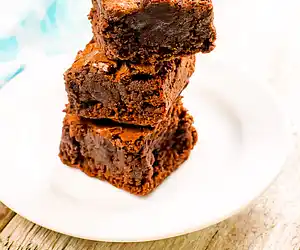 Triple-Chocolate Fudge Brownies