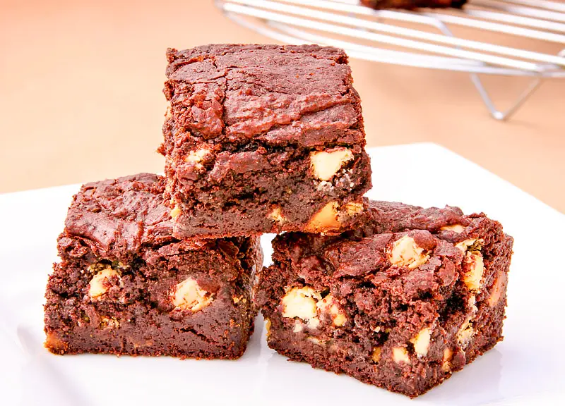Chocolate White Treasure Brownies