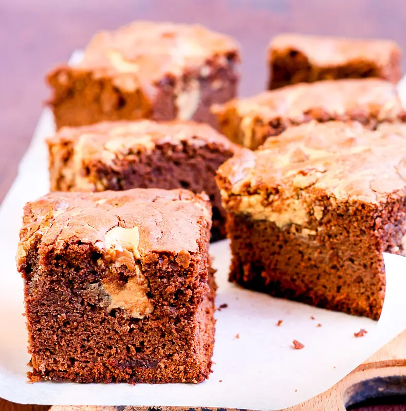 Best Peanut Butter Chip Brownies